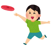 ヘキサスロンをしているイラスト