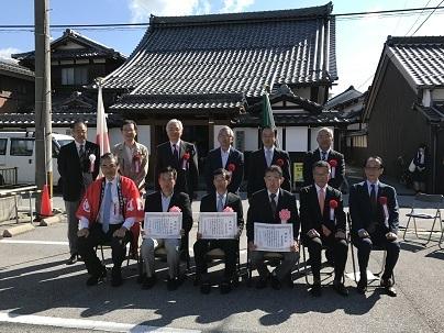 受賞者たちとの記念写真