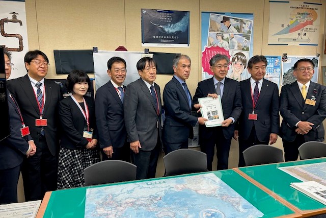 国土交通省での要望活動の様子