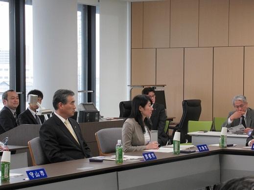 会議中の写真