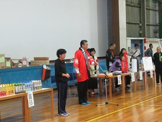 平成29年度彦根市障害者スポーツカーニバルであいさつをしている市長の写真