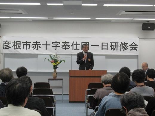 平成29年度彦根市赤十字奉仕団一日研修会会場内の写真
