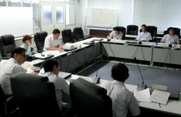 部長会議中の写真