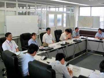 部長会議の様子の写真