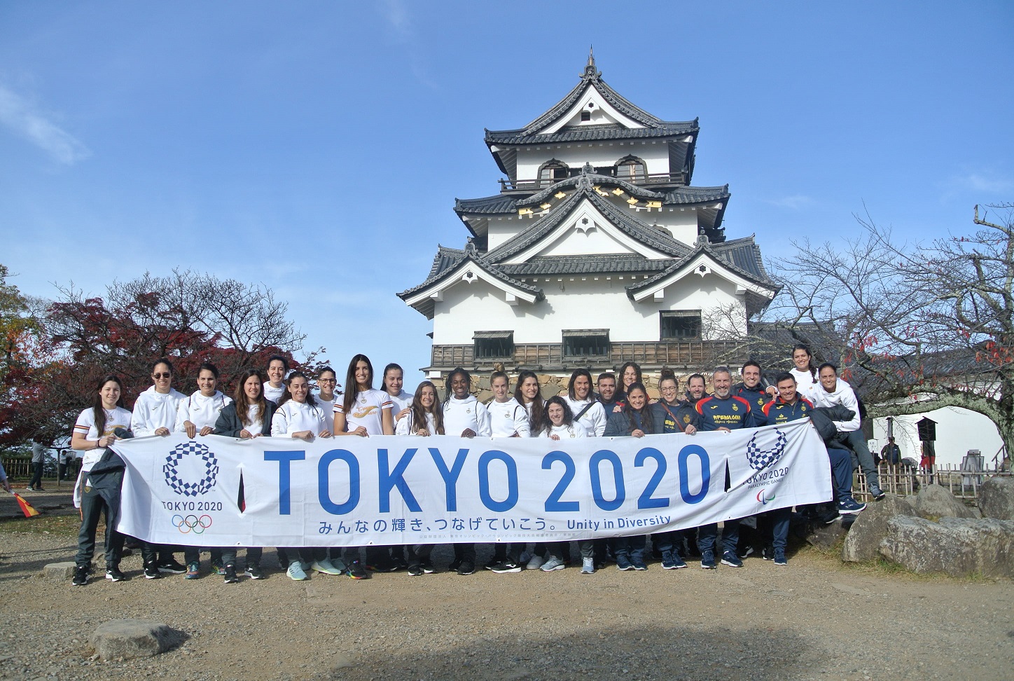 選手の集合写真