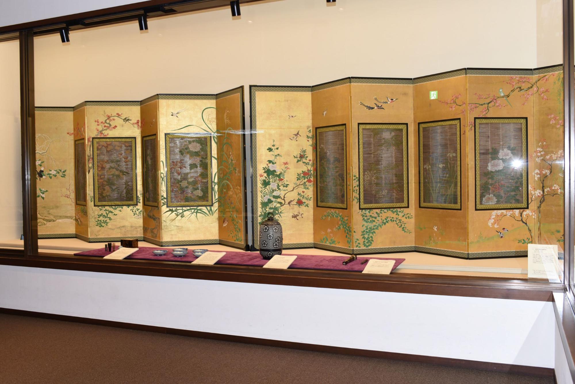 博物館内の展示風景