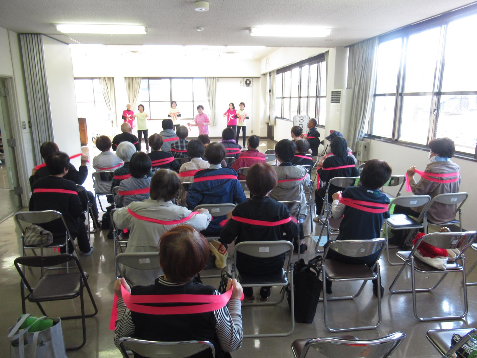 旭森地区文化祭の写真（発表）