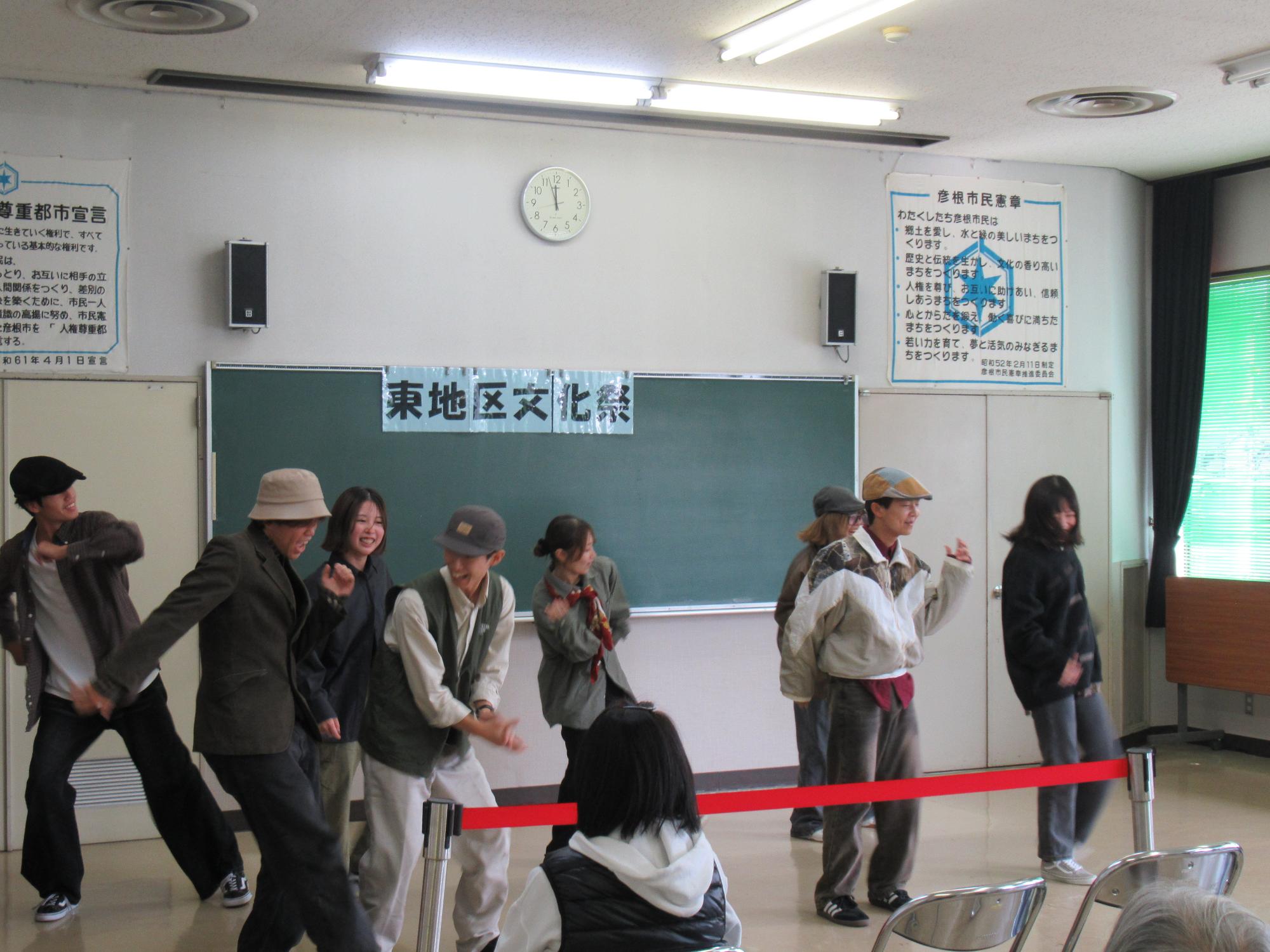 河瀬地区文化祭の写真（発表）