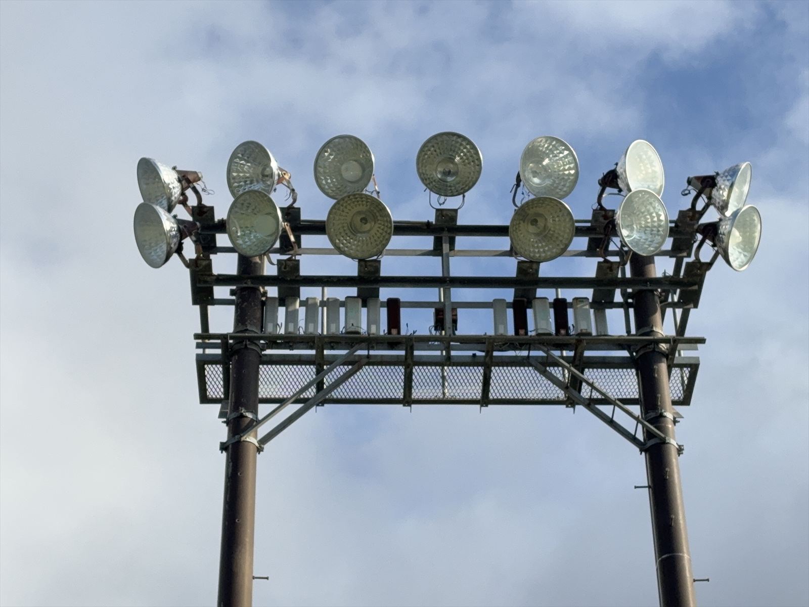 施行前の夜間照明の画像