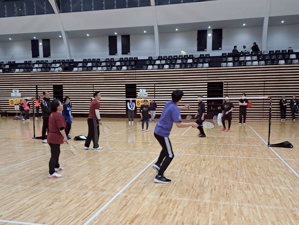 競技中の様子の写真