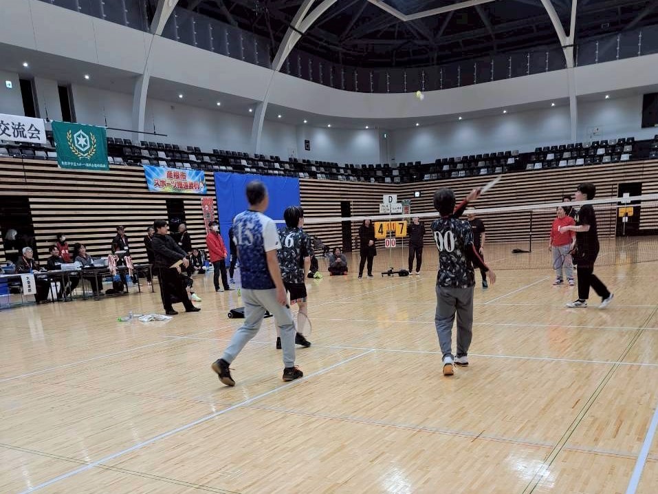 競技中の様子の写真