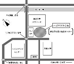 彦根市北老人福祉センター（ハピネスひこね）の地図