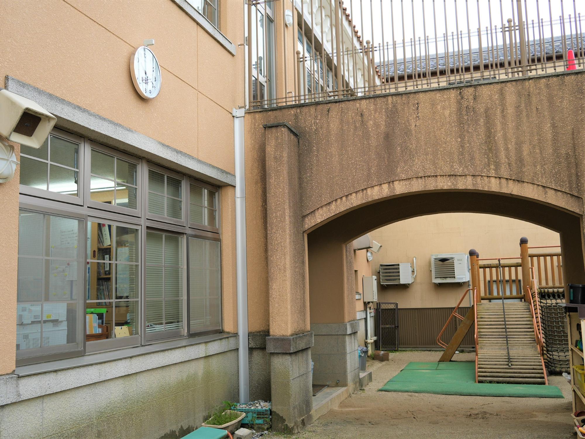 ノゾミ保育園の庭