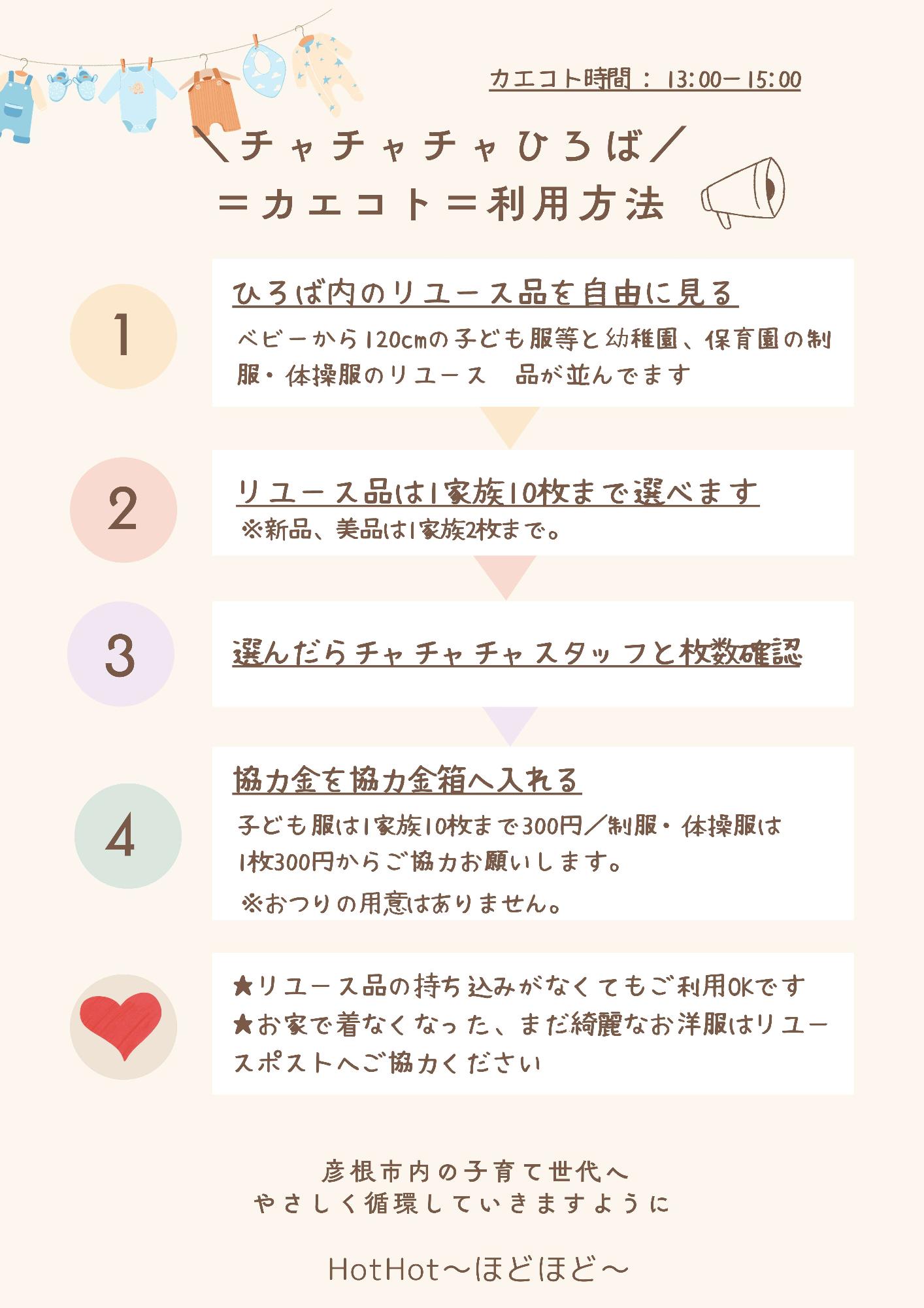 カエコト利用方法
