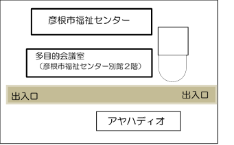 養成講座　開催場所　地図