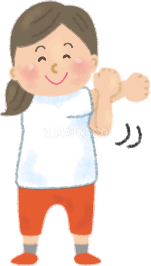 姿勢チェックイラスト