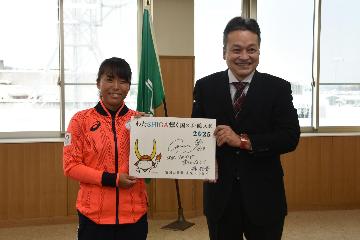 森花音選手との写真