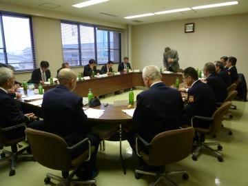 消防委託事務連絡会議の様子の写真