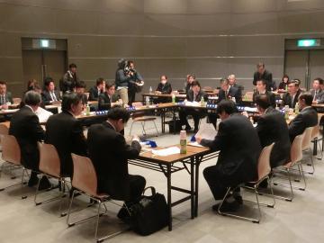 首長会議会場の様子の写真