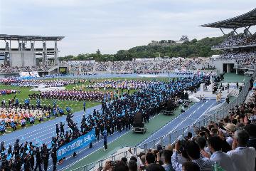総合開会式の様子