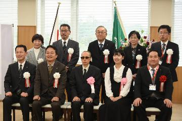 授賞された皆様との集合写真
