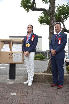 除幕式の様子