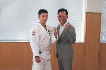 小堀 蓮斗さんとの写真