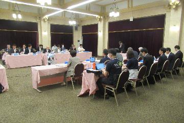 市長会議の様子