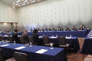 市長会議の様子