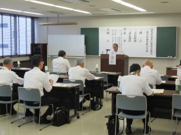 通常総会の様子の写真