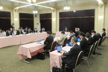 市長会議の様子