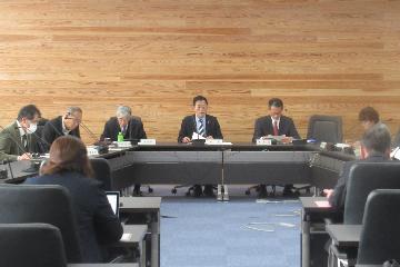 総合教育会議の様子