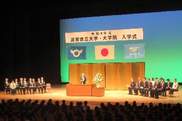 入学式の様子