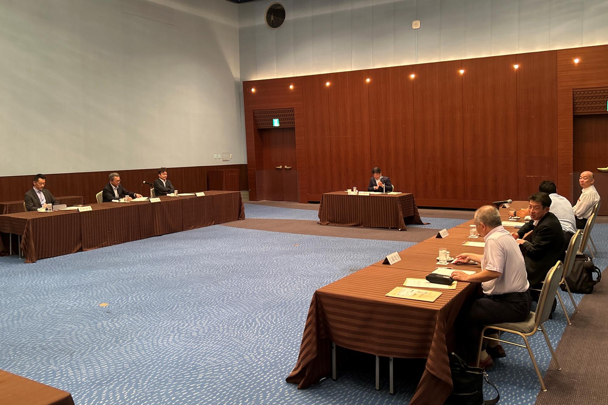 理事協議会の様子