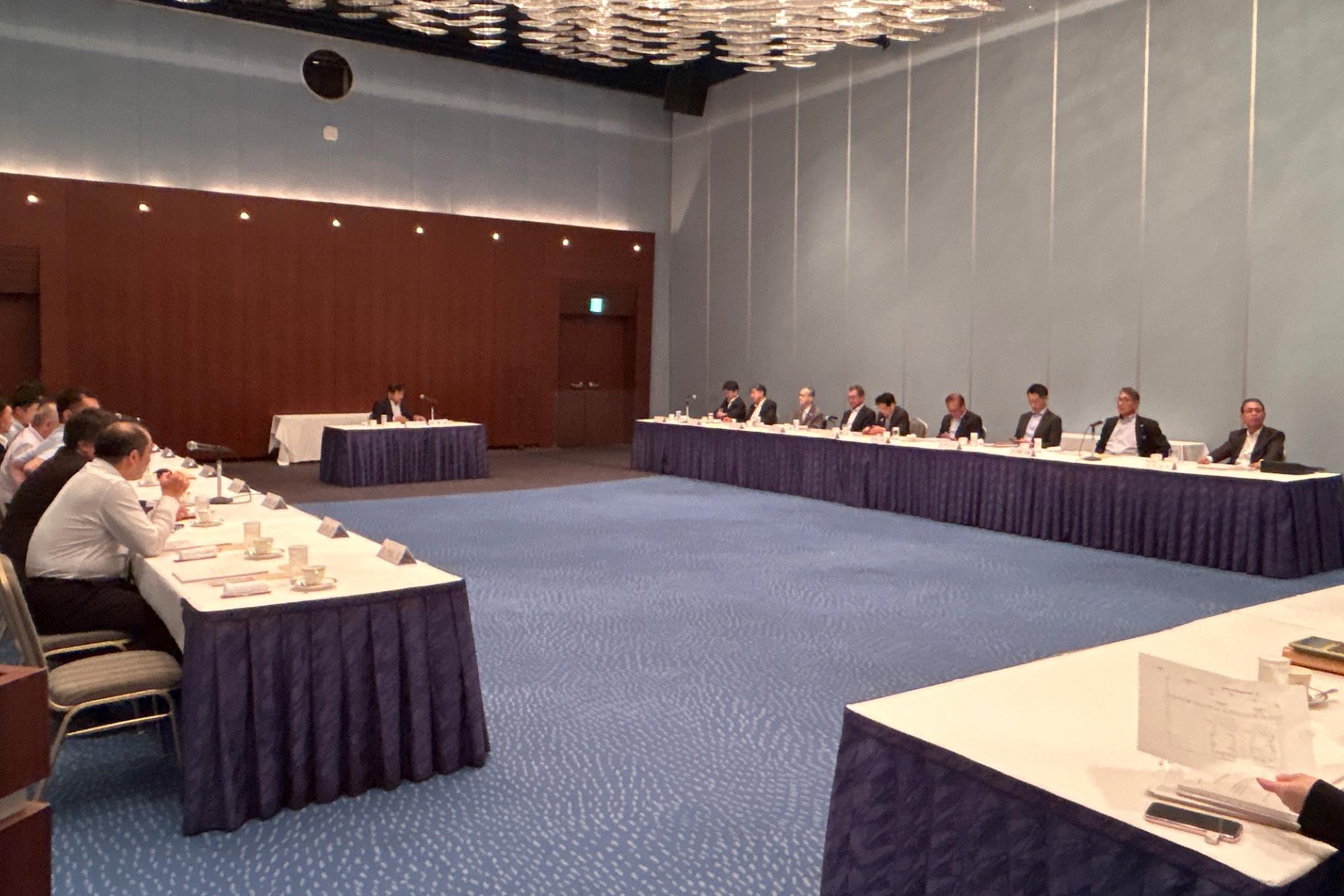 組合会の様子