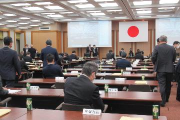 全国市長会 理事・評議員合同会議の様子