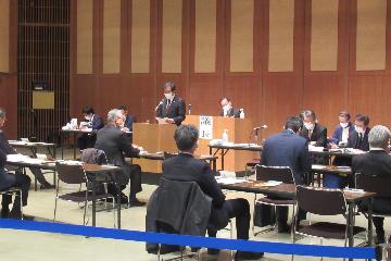 令和4年2月滋賀県後期高齢者医療広域連合議会 定例会の様子