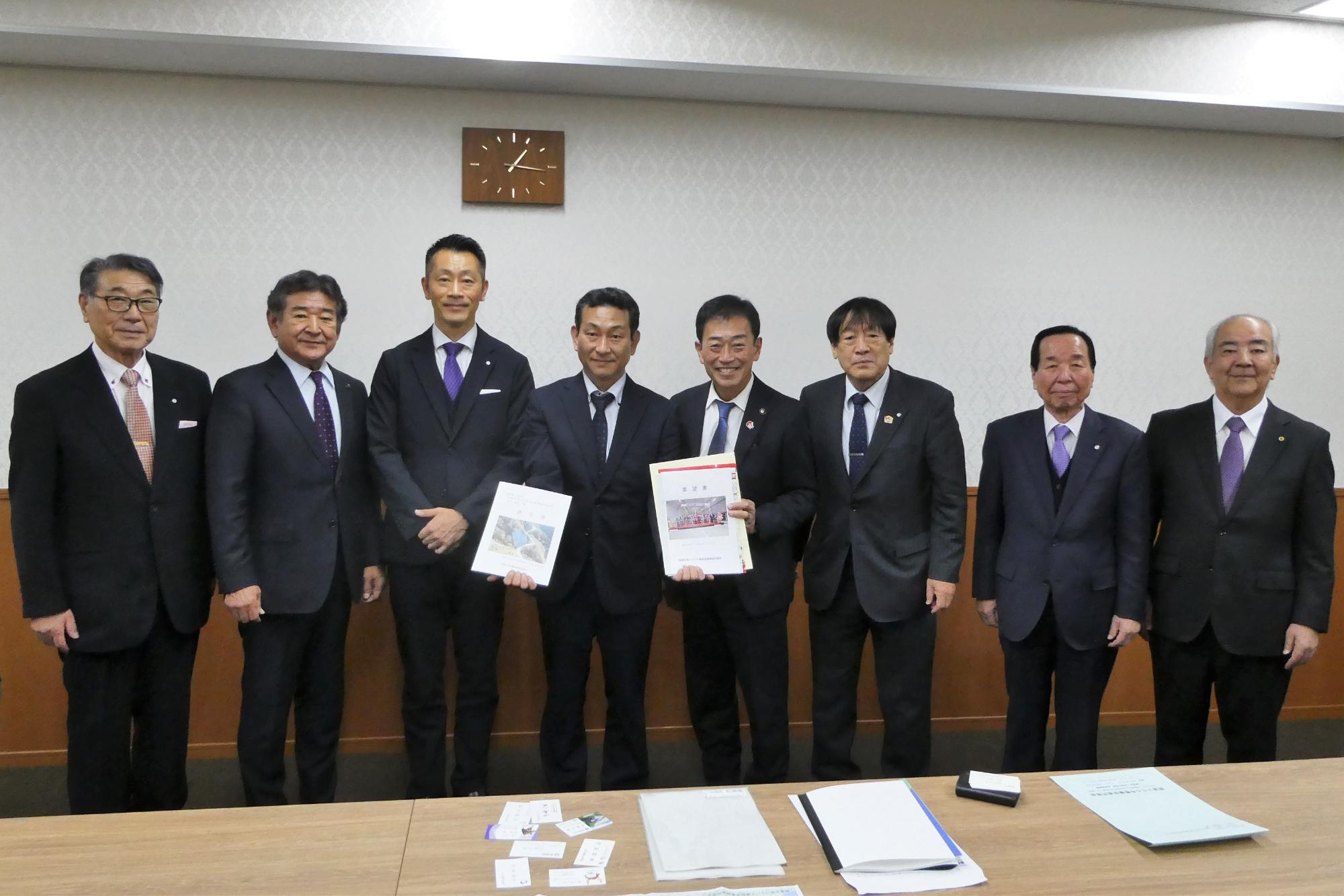 財務省での要望活動の様子