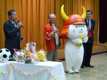 商工会議所副会頭の乾杯の発声