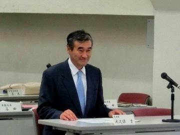 広域彦根愛知犬上広域行政組合議会に参加している市長の写真
