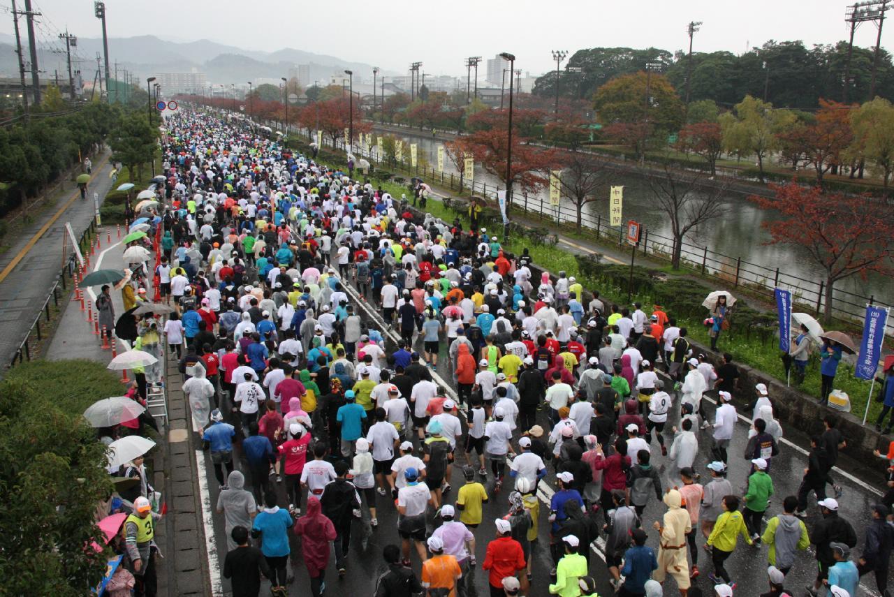 第27回彦根シティマラソン開催時の写真