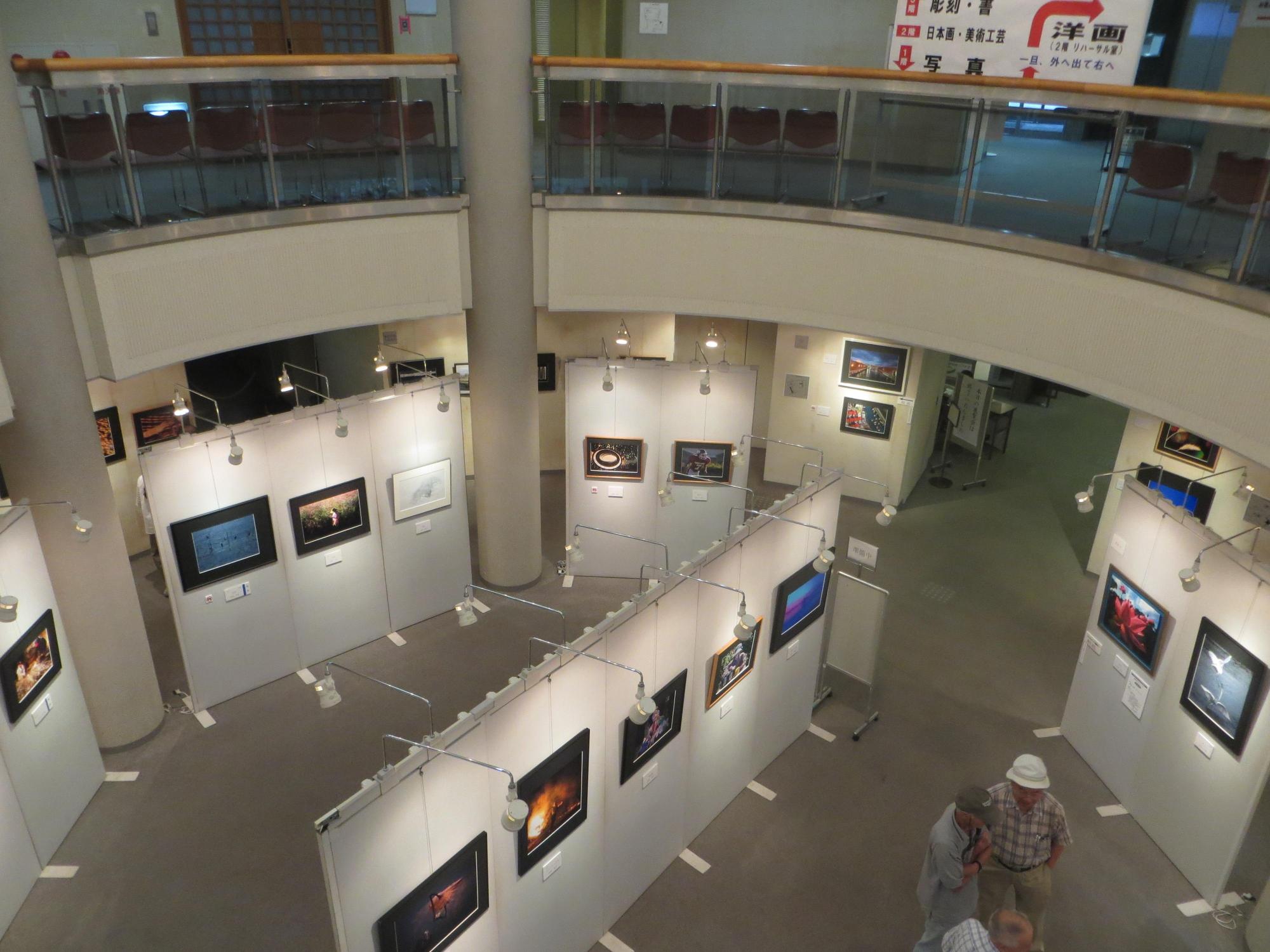 写真部門の展示作品の写真