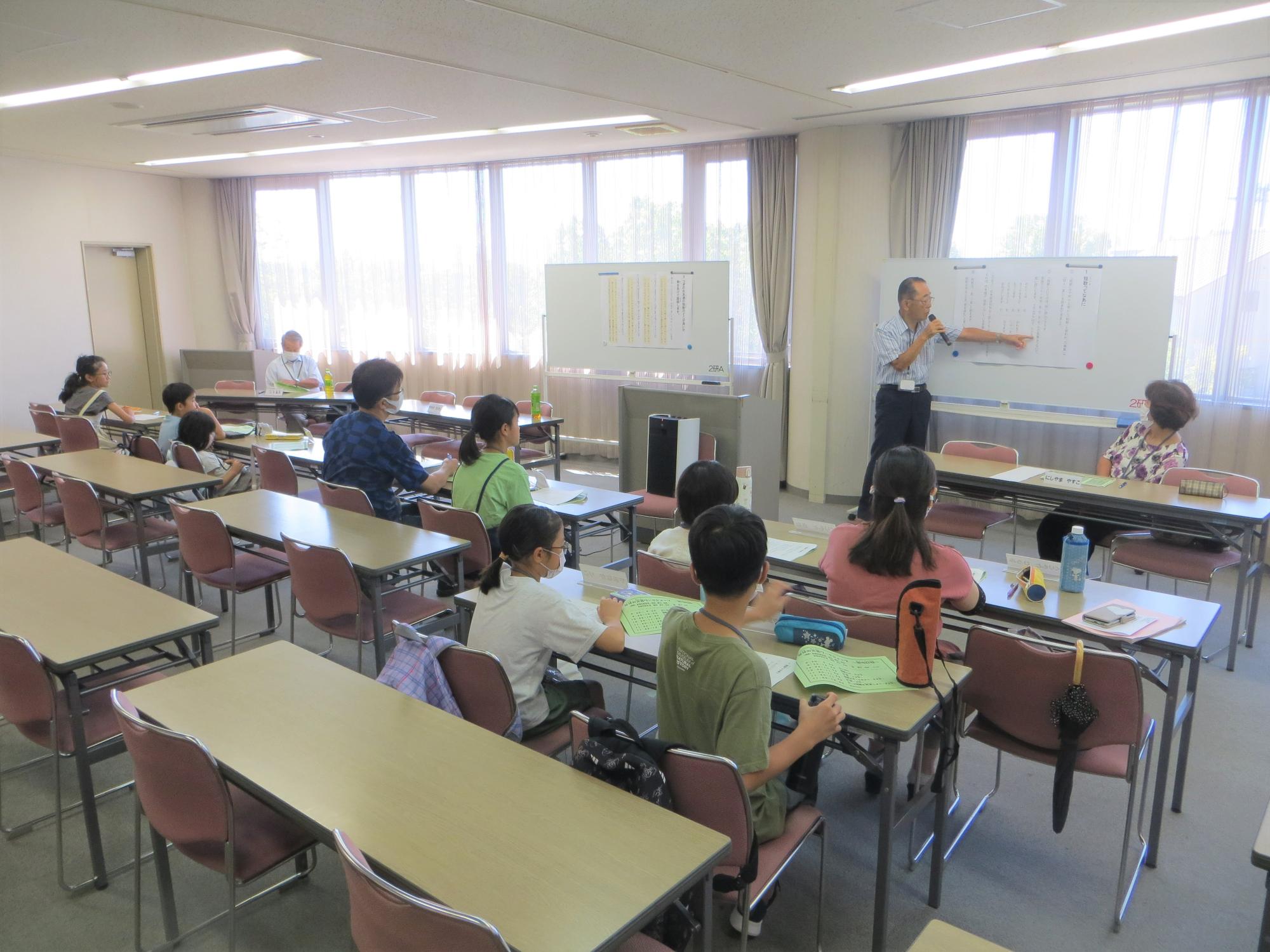 短歌部門の様子