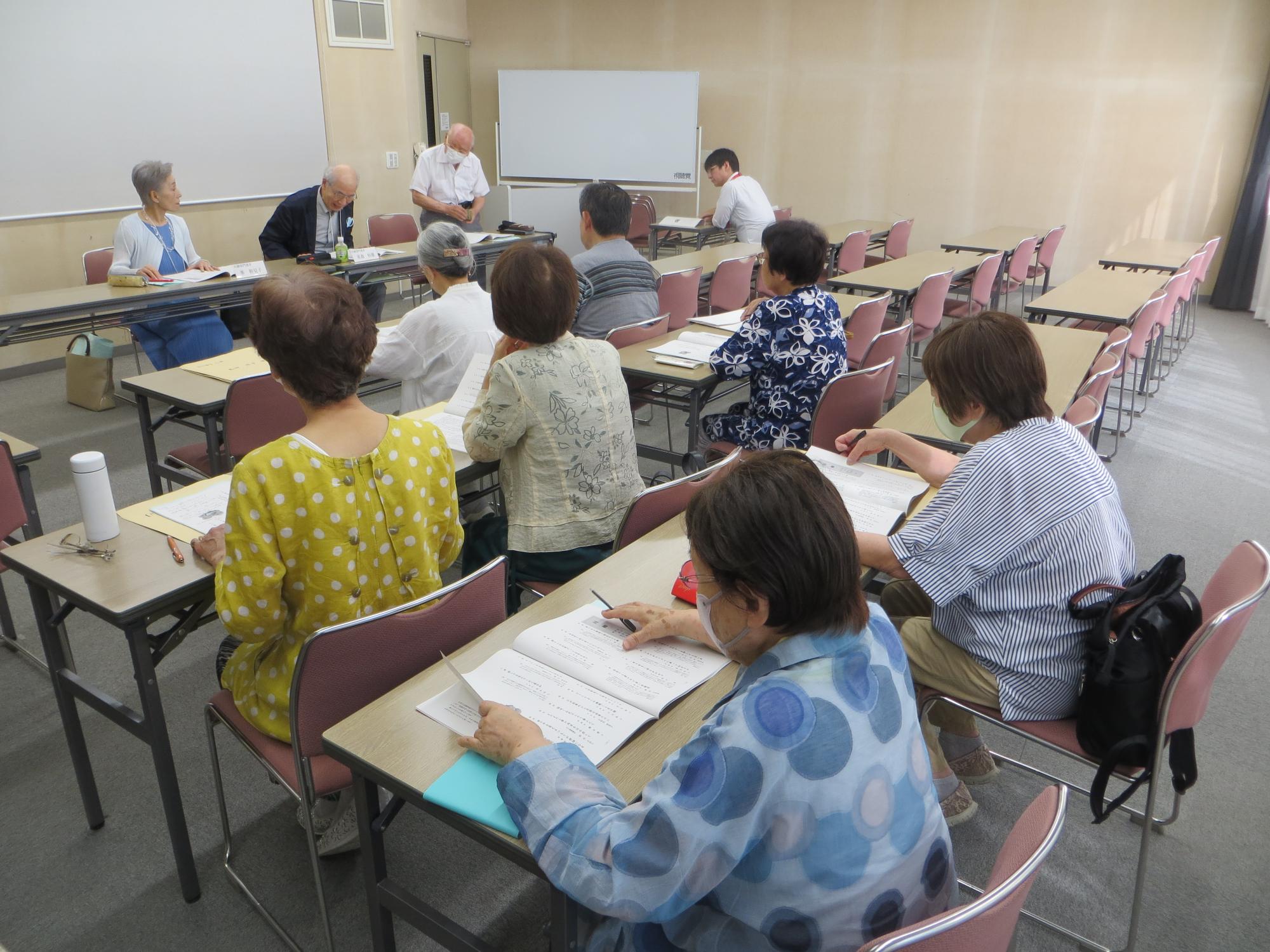 部門別研修会の様子