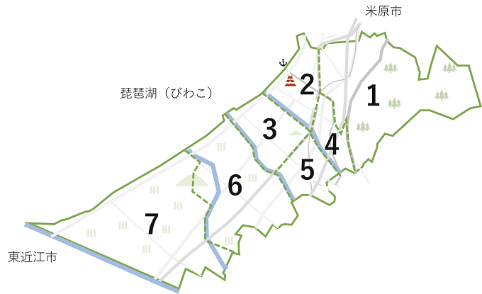 彦根市地図