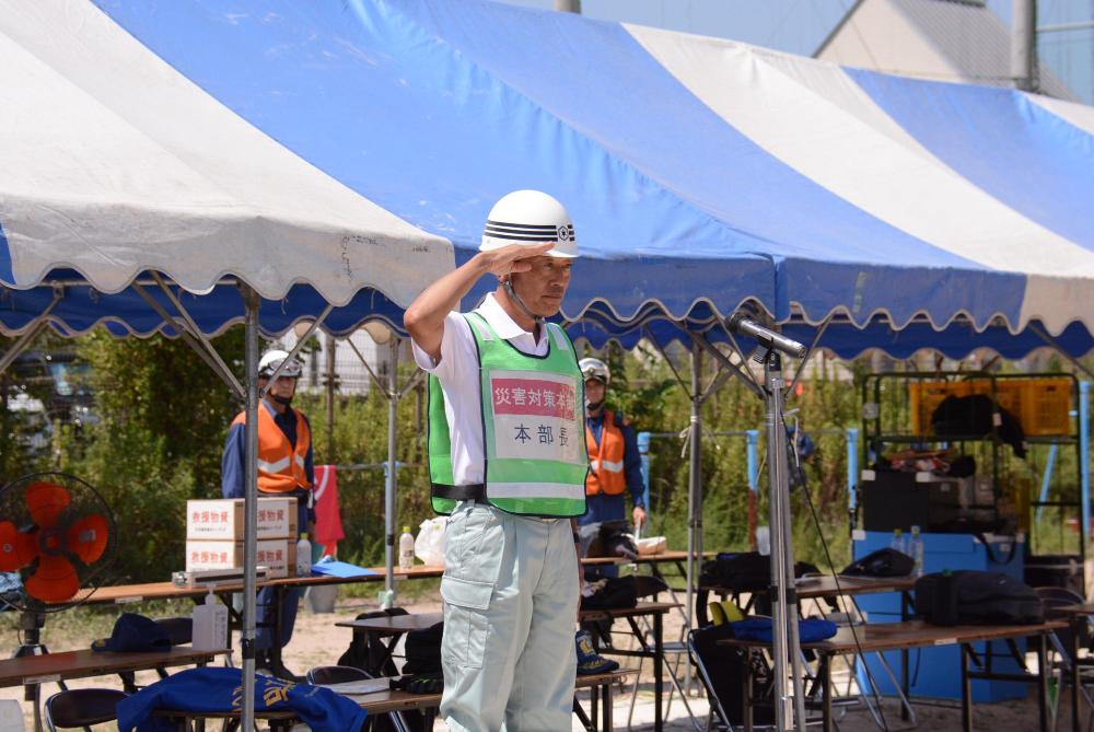 彦根市長の挨拶の様子