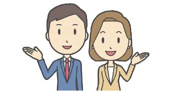 専門職の人のイメージイラスト