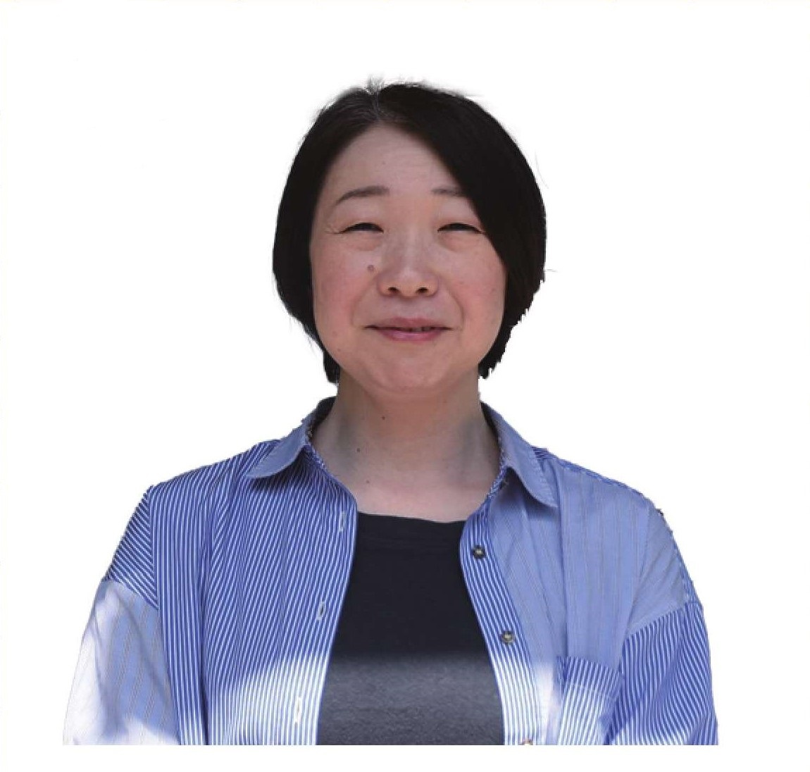 微笑む女性の顔写真