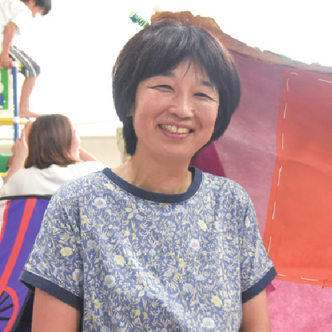 彦根おやこ劇場事務局の福原さん
