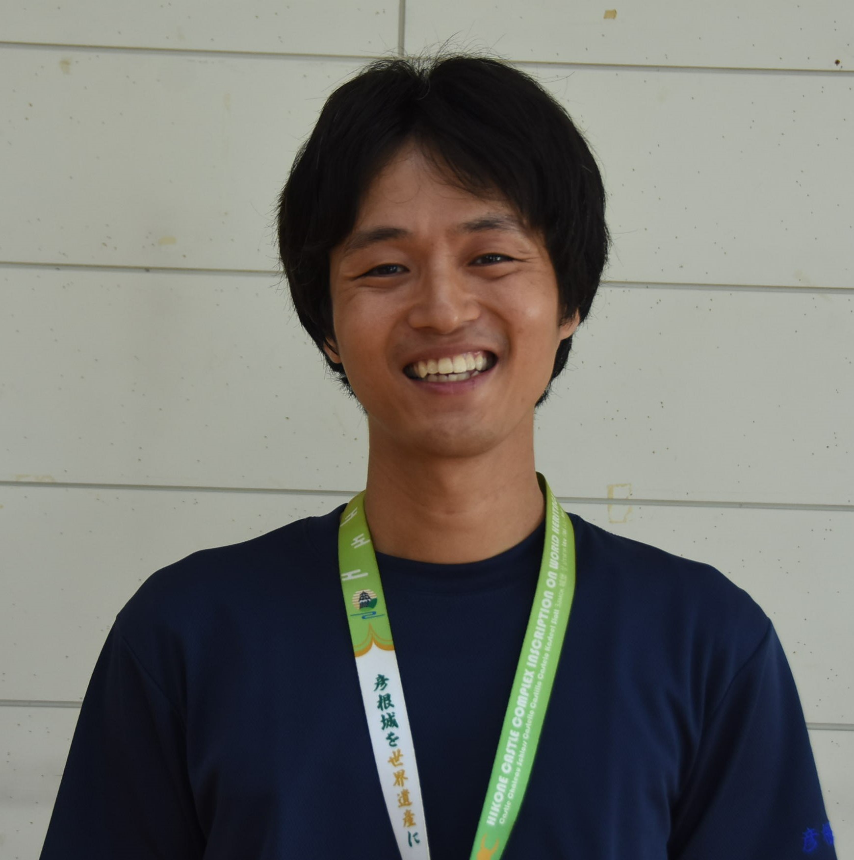 笑顔の戸田さんの写真